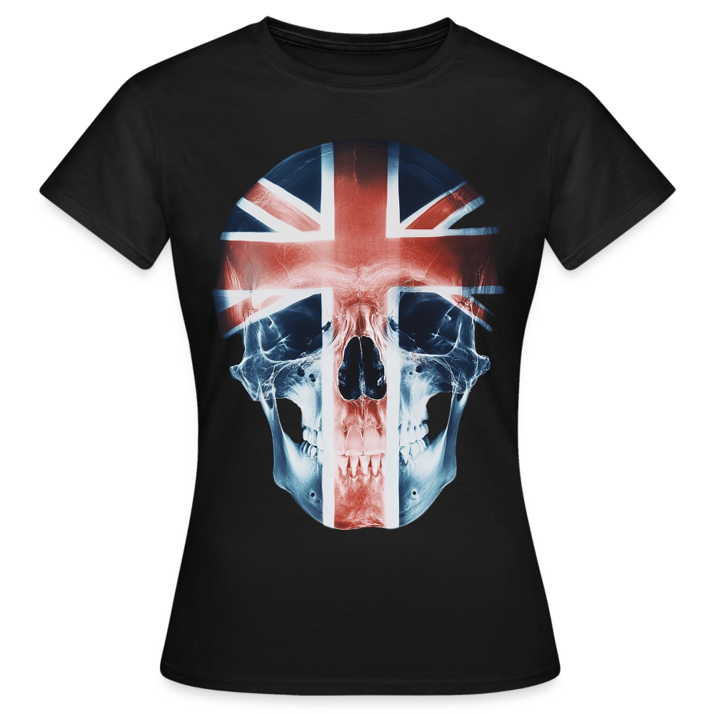 God Save the Skull, T-shirt dam - svart