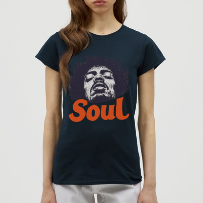 A Soul Awakening, T-shirt dam - marinblå