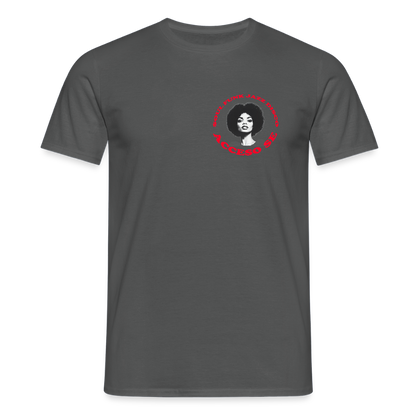 Where Music Lives – Powered by Acceso Family (small print), T-shirt unisex - kolgrå