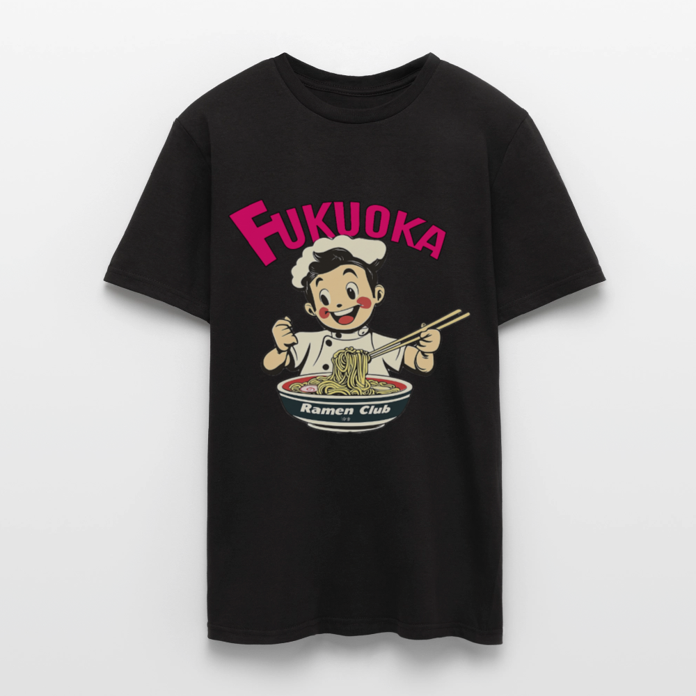 Fukuoka Ramen Club, T-shirt herr - svart