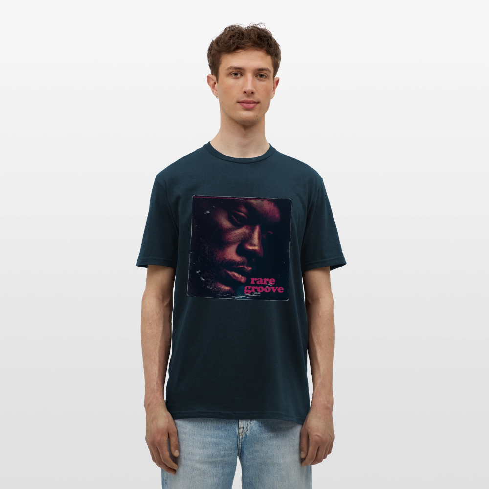 Groove Rare, T-shirt unisex - marinblå