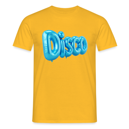 Pump the Disco, T-shirt herr - gul