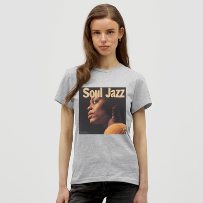 Acceso's Soul Groove: Jazz with a Beat, T-shirt dam - gråmelerad