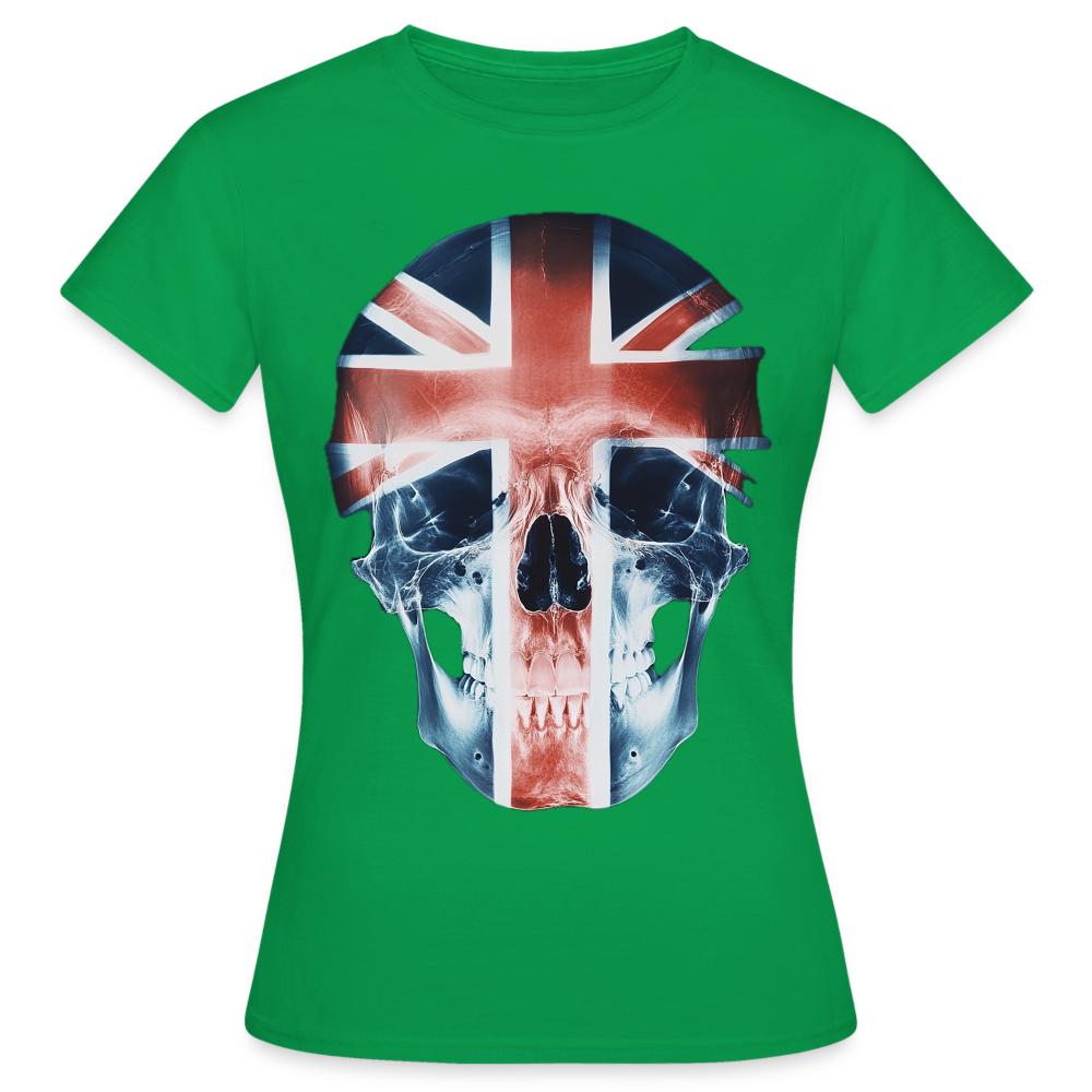 God Save the Skull, T-shirt dam - kellygrön