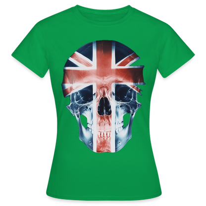 God Save the Skull, T-shirt dam - kellygrön