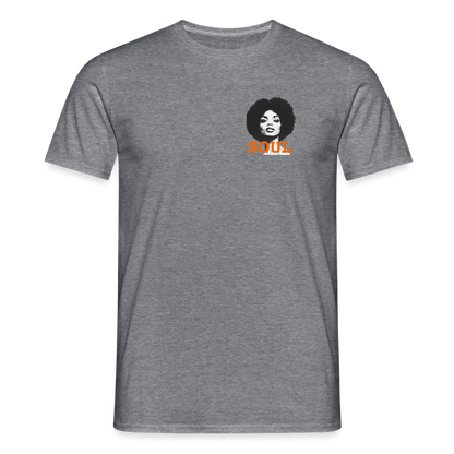 T-shirt unisex - Litet brösttryck - Litet brösttryck - grafitmelerad