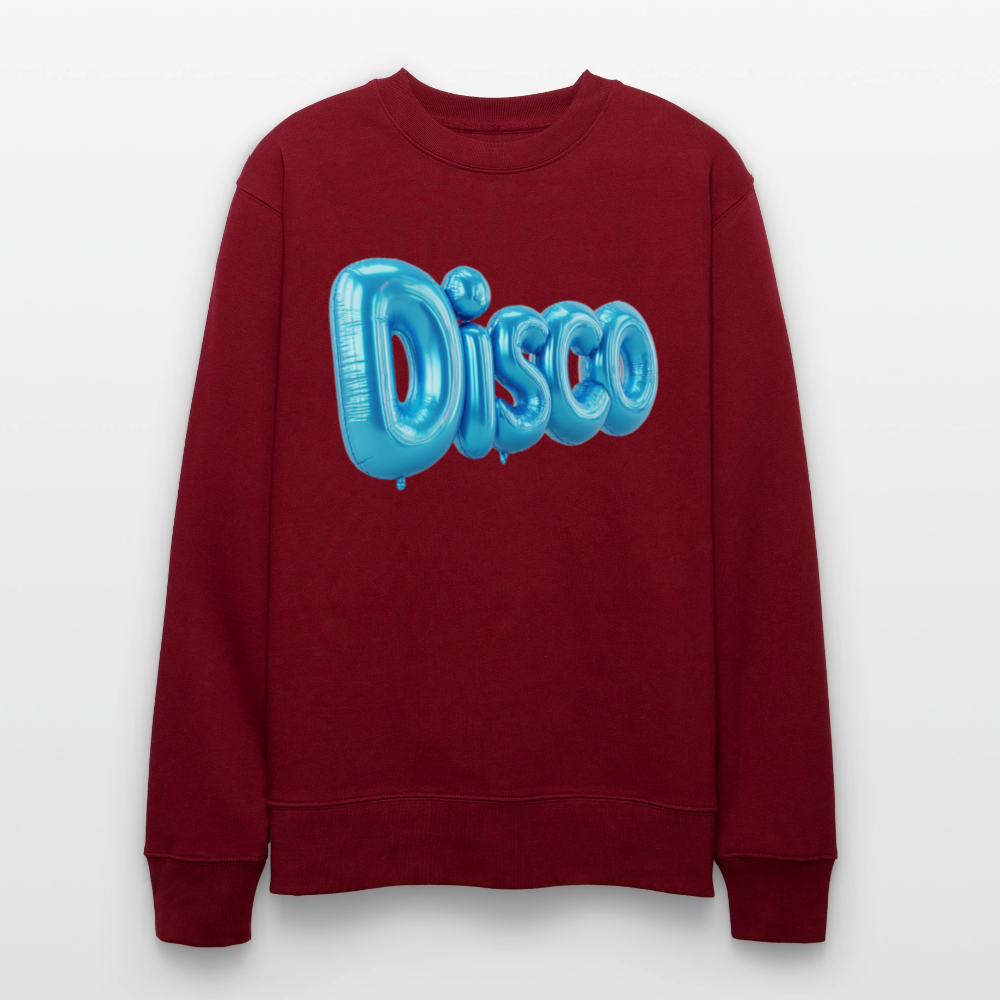 Pump the Disco, Ekologisk sweatshirt CHANGER unisex från Stanley/Stella - vinröd