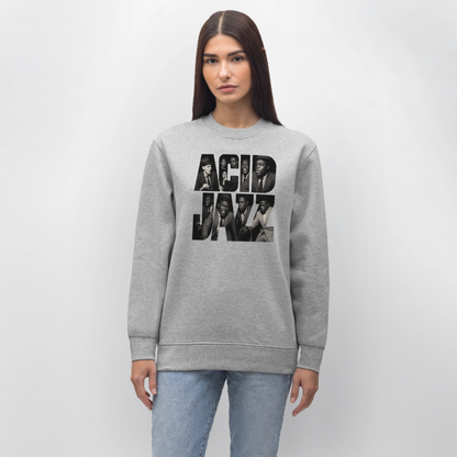 80s Club Jazzdance, Ekologisk sweatshirt CHANGER unisex från Stanley/Stella - gråmelerad