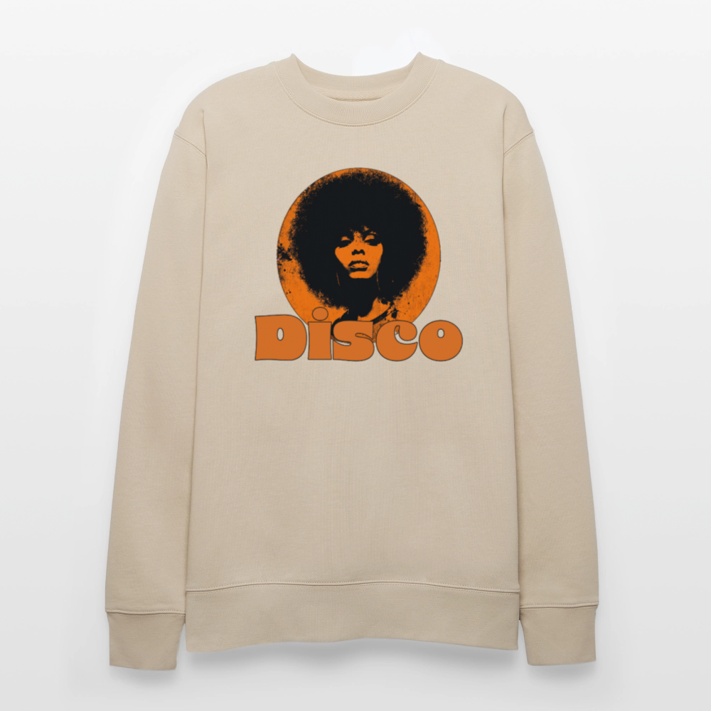 Disco Inferna, Ekologisk sweatshirt CHANGER unisex från Stanley/Stella - beige