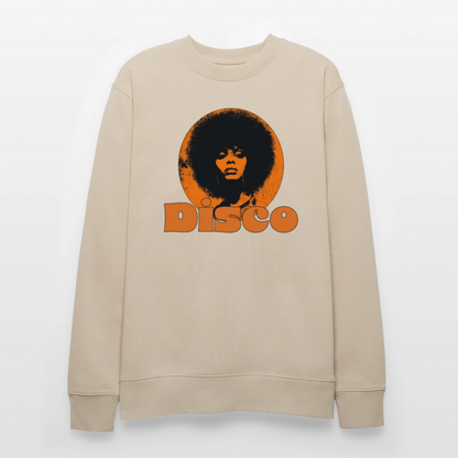Disco Inferna, Ekologisk sweatshirt CHANGER unisex från Stanley/Stella - beige