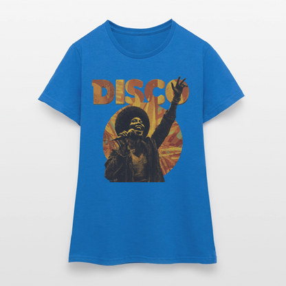 Boogie Soul, T-shirt dam - royalblå