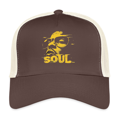 Funky Soul, Trucker Cap - brun/beige