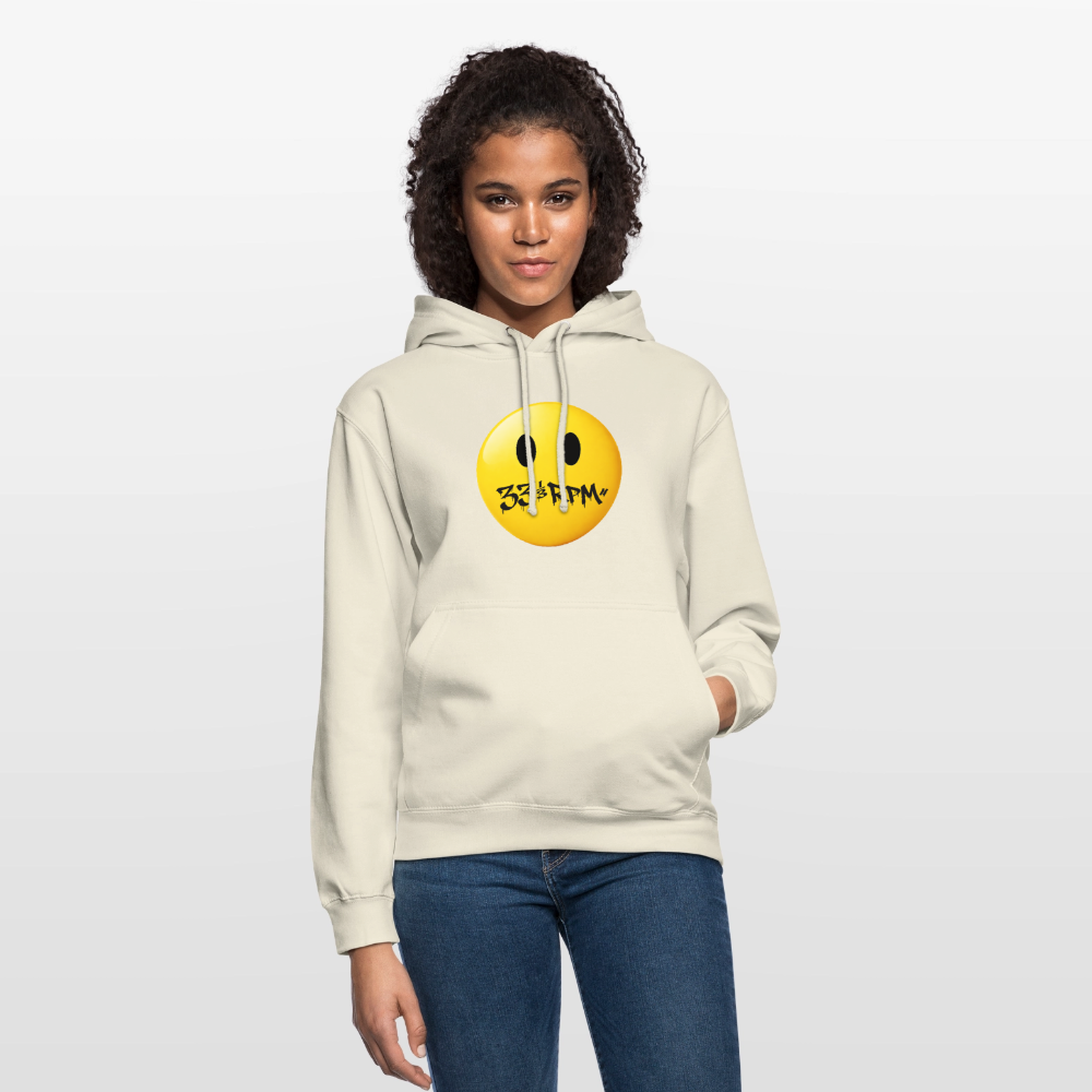 Turntable Grin, Luvtröja unisex - vaniljmilkshake