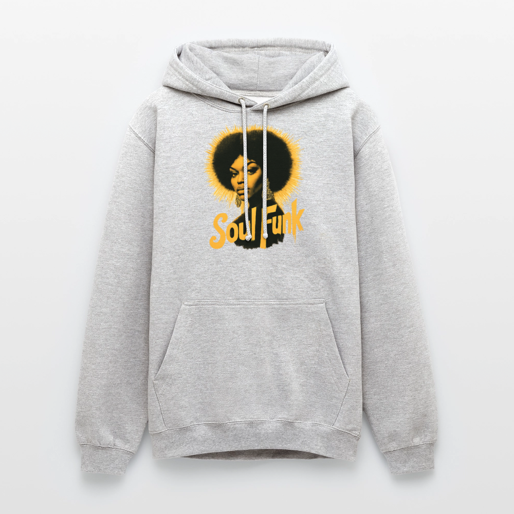 Soul Funk, Luvtröja unisex - ljusgråmelerad