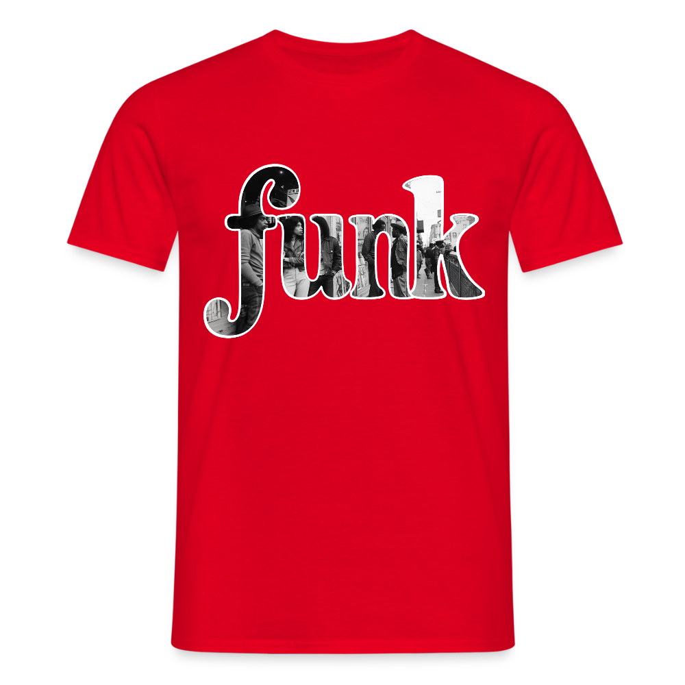 Funk Vibes, T-shirt unisex - röd