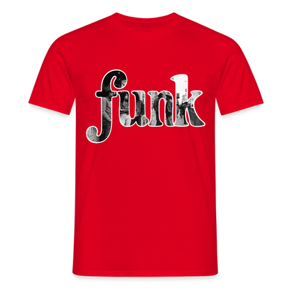 Funk Vibes, T-shirt unisex - röd