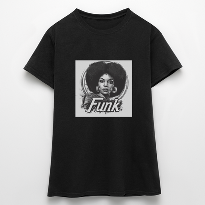 Funk Queen: Power in Motion, T-shirt dam - svart