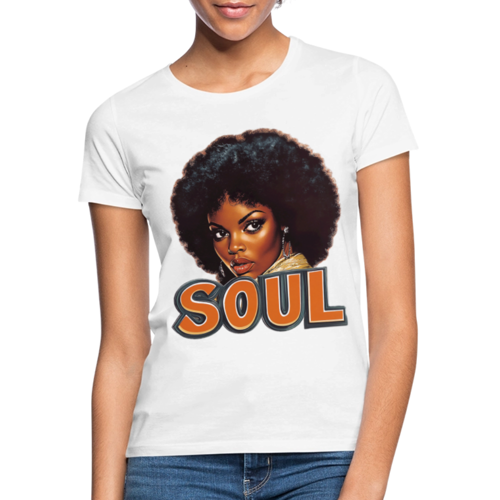 Soulful Vibes, T-shirt dam - vit