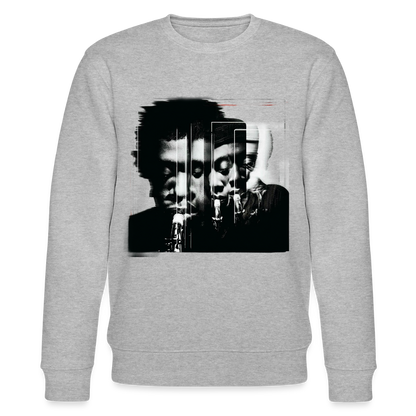 Between Breaths, Ekologisk sweatshirt CHANGER unisex från Stanley/Stella - gråmelerad