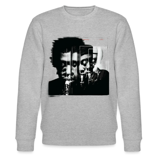 Between Breaths, Ekologisk sweatshirt CHANGER unisex från Stanley/Stella - gråmelerad