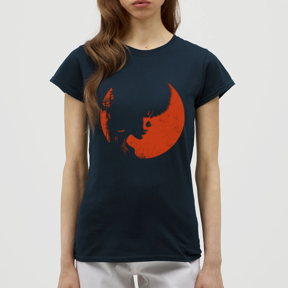 Crimson Melody, T-shirt dam - marinblå