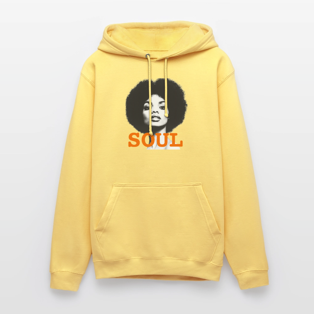 Luvtröja unisex - citrongul