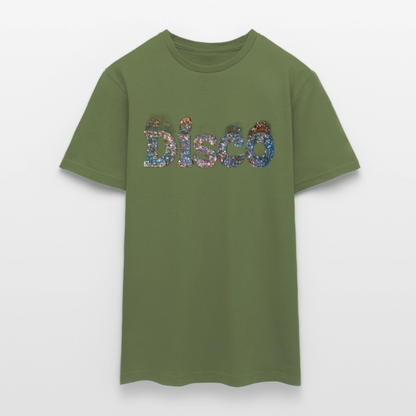 Star Dust, fades.T-shirt herr - Militärgrön