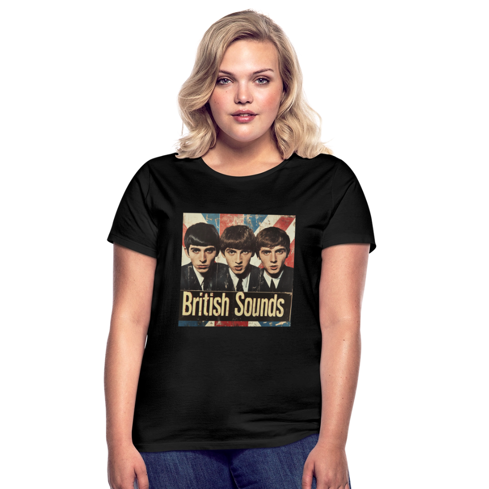 British sounds 1965, T-shirt dam - svart