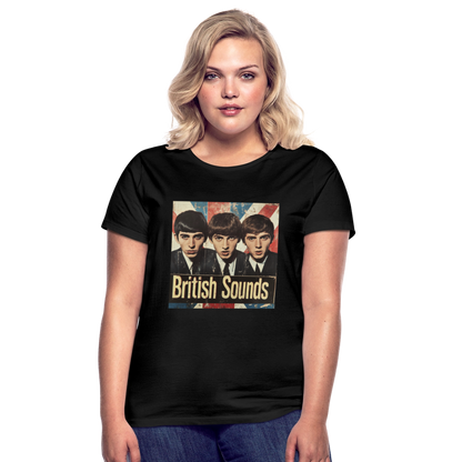 British sounds 1965, T-shirt dam - svart