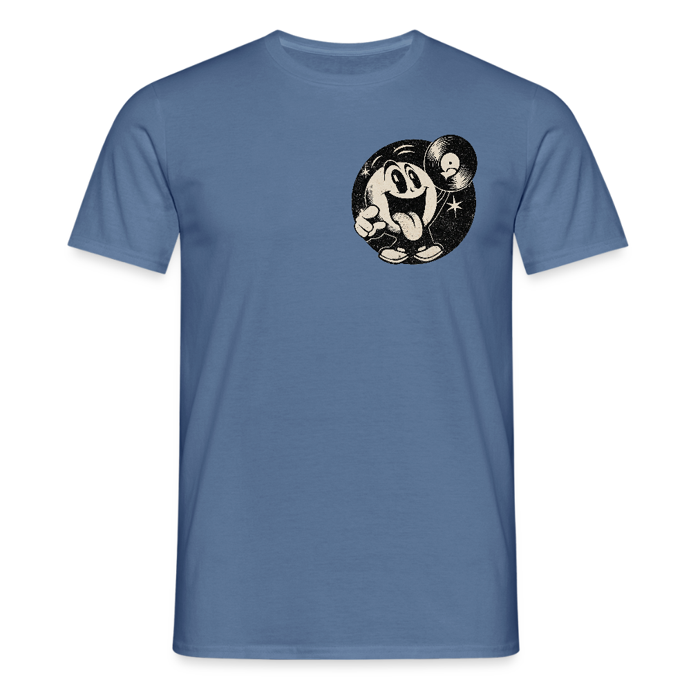 Groove Chaser, T-shirt herr - duvblå 