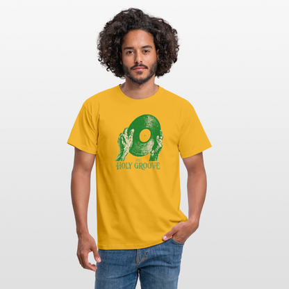 The Holy Groove, T-shirt unisex - gul