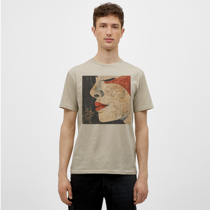 Doften av körsbärsblomning, T-shirt herr - sandbeige