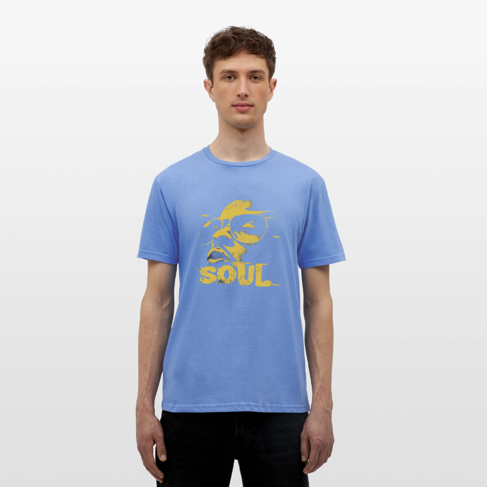 Funky Soul, T-shirt herr - carolina blue