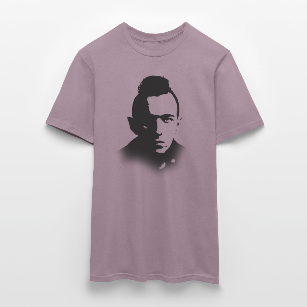 Stencil of Rebellion, T-shirt unisex - lilagrå 