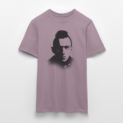 Stencil of Rebellion, T-shirt unisex - lilagrå 
