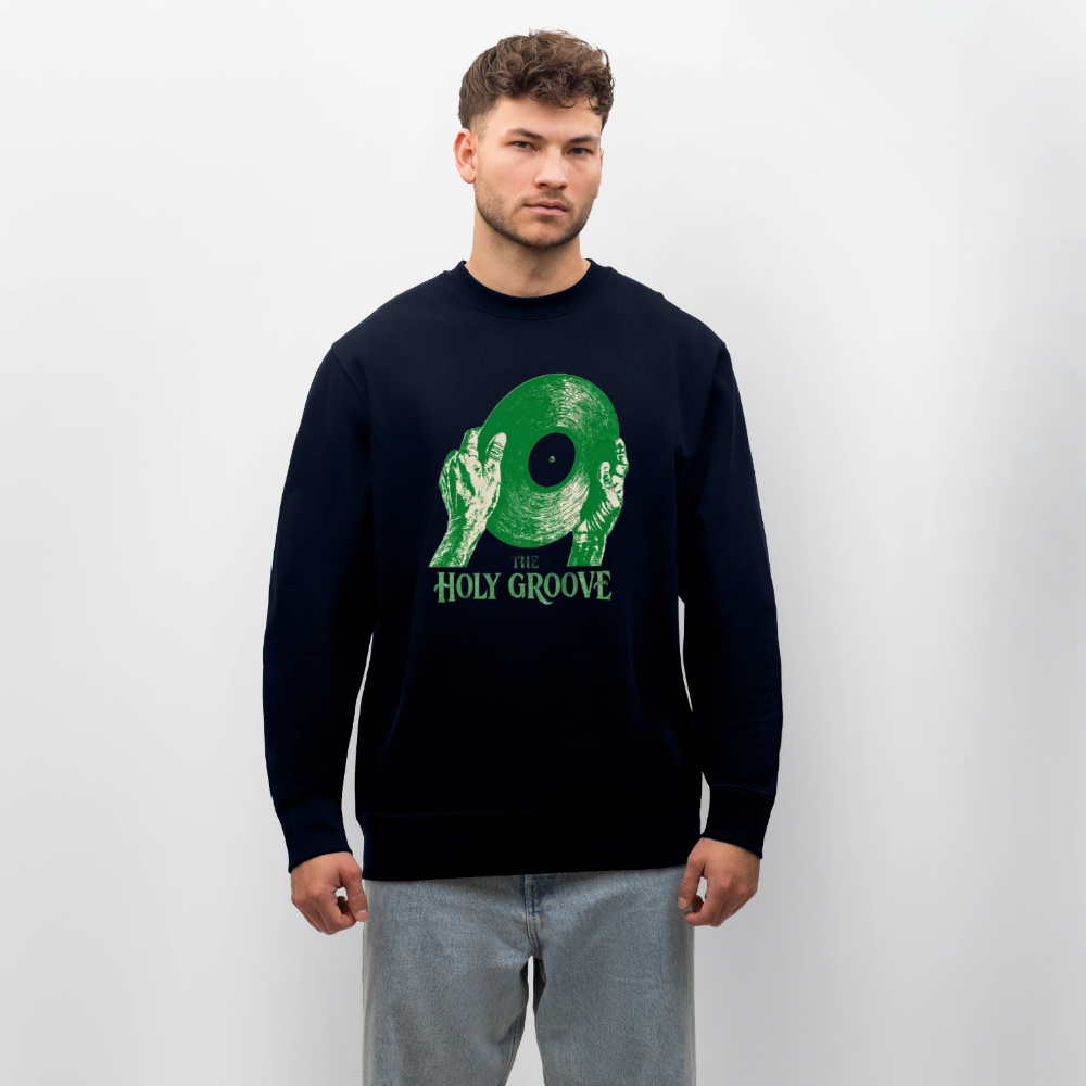 The Holy Groove, Ekologisk sweatshirt CHANGER unisex från Stanley/Stella - marinblått