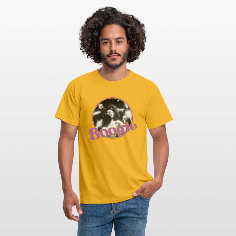 Electric Groove, T-shirt unisex - gul