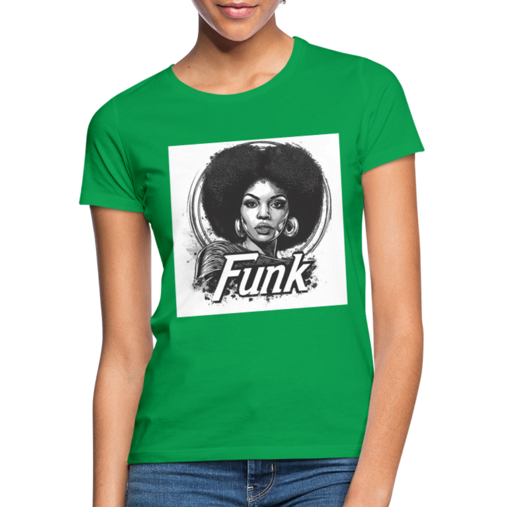 Funk Queen: Power in Motion, T-shirt dam - kellygrön