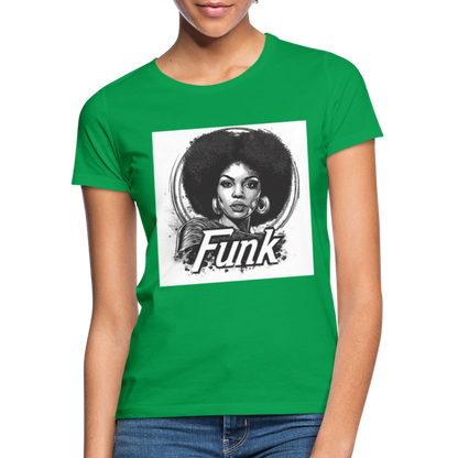 Funk Queen: Power in Motion, T-shirt dam - kellygrön