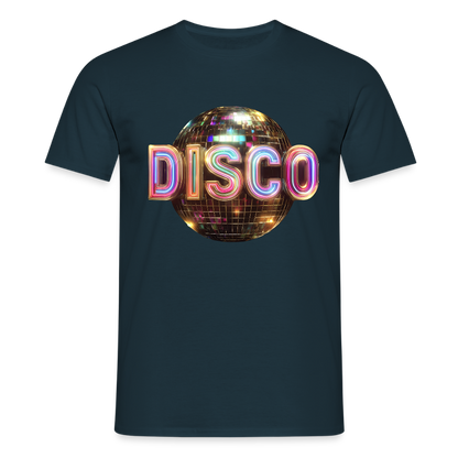 Disco Dreamscape, T-shirt herr - marinblå