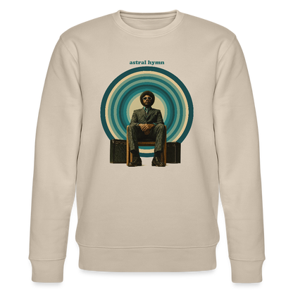 The Creator Has a Free Jazz Plan, Ekologisk sweatshirt CHANGER unisex från Stanley/Stella - beige