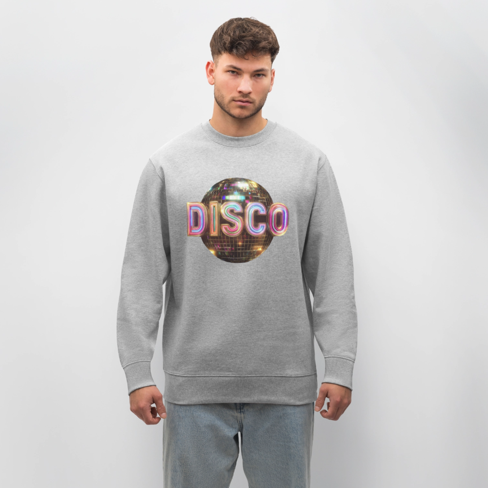 Disco Dreamscape, Ekologisk sweatshirt CHANGER unisex från Stanley/Stella - gråmelerad