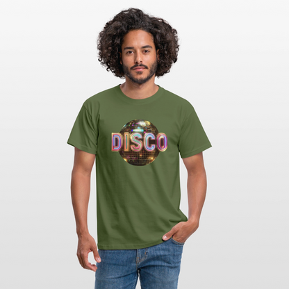 Disco Dreamscape, T-shirt herr - Militärgrön