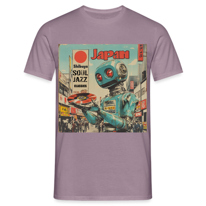 Shibuya Soul Jazz Classics, T-shirt herr - lilagrå 