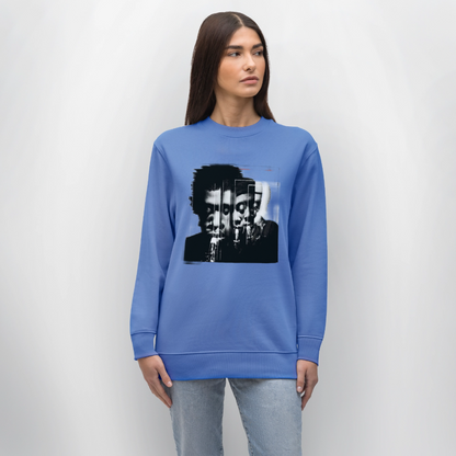 Between Breaths, Ekologisk sweatshirt CHANGER unisex från Stanley/Stella - blå