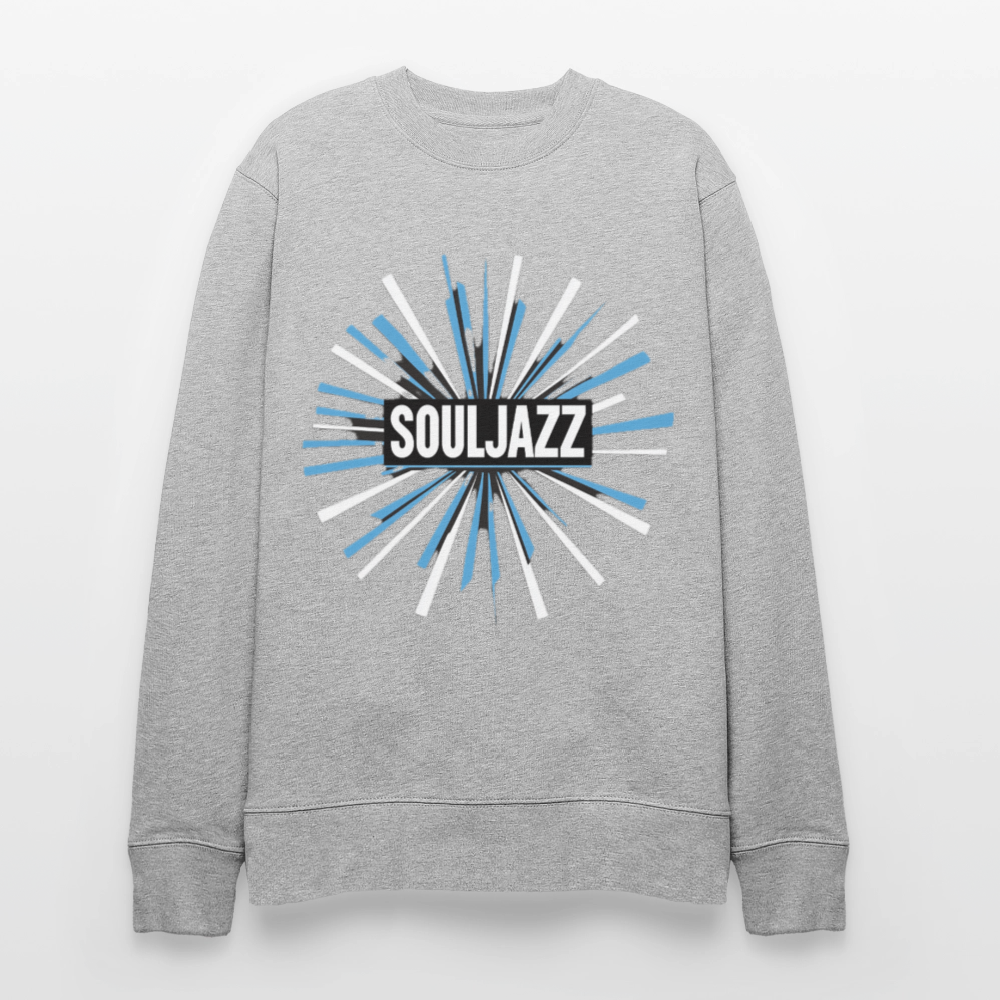 Jazz Meets Soul, Ekologisk sweatshirt CHANGER unisex från Stanley/Stella - gråmelerad