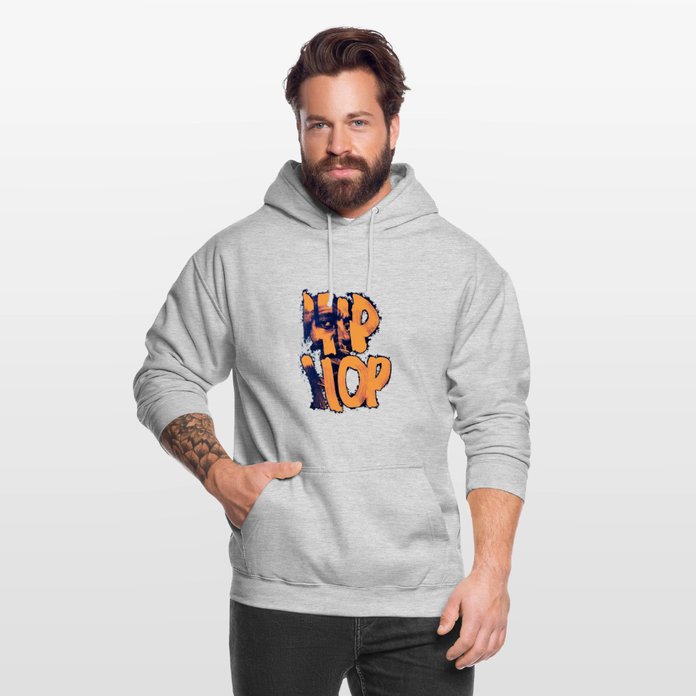 Raised on Boom Bap, Luvtröja unisex - ljusgråmelerad