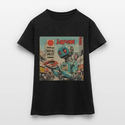 Shibuya Soul Jazz Classics, T-shirt dam - svart