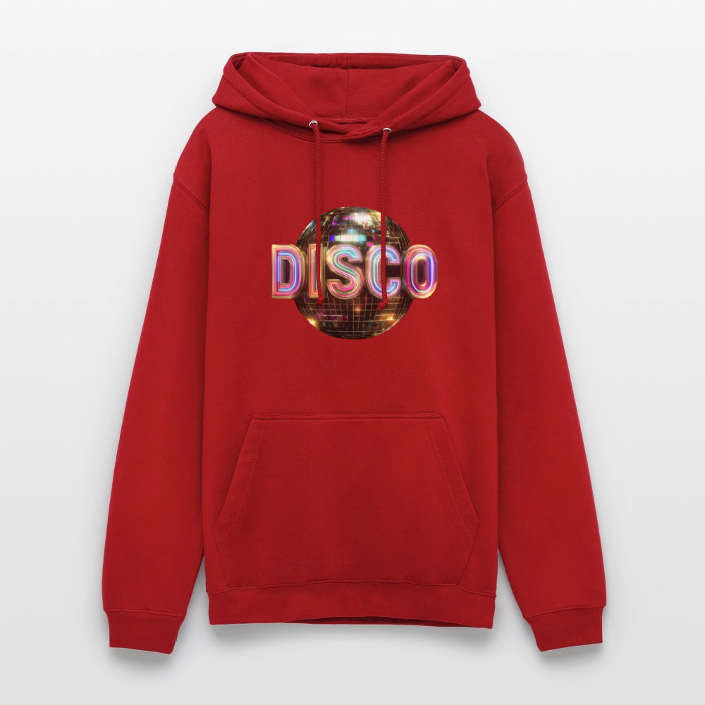 Disco Dreamscape, Luvtröja unisex - röd