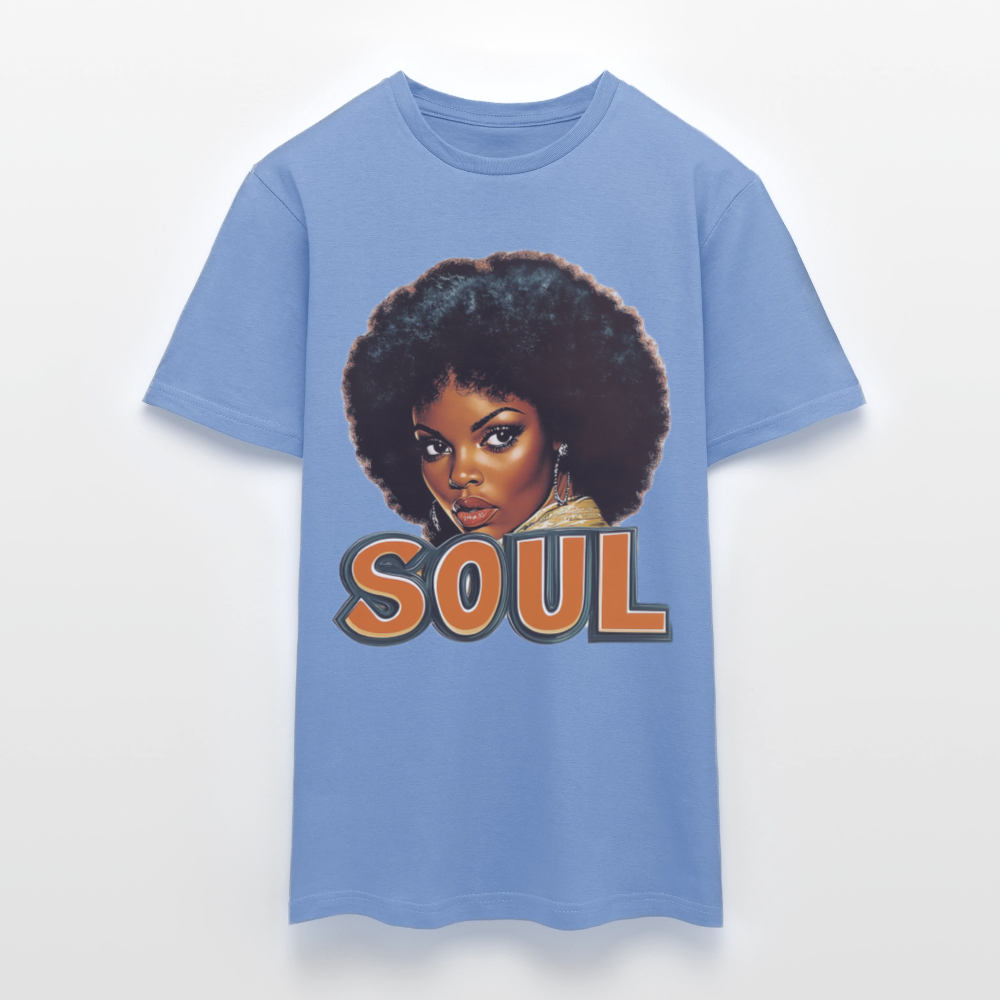 Soulful Vibes, T-shirt herr - carolina blue